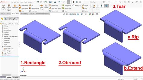 sheet metal corner relief size|solidworks sheet metal bend relief.